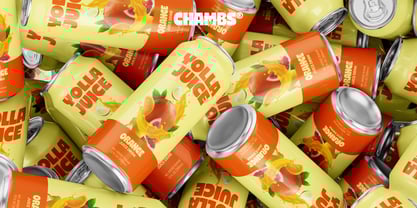 Chambs Font Poster 10