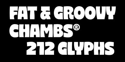 Chambs Font Poster 2