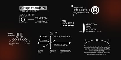 Elyasa Pro Variable Font Poster 14