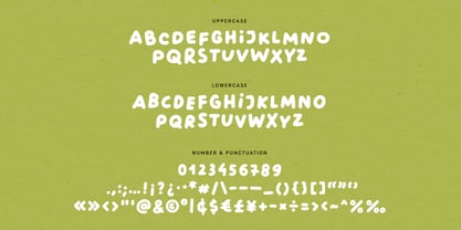 Casual Morning Font Poster 9