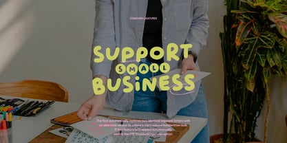Casual Morning Font Poster 7
