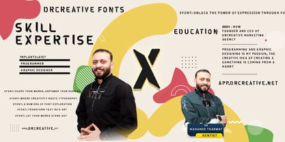 Xonex Font Poster 4