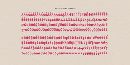 Handpicked Seashells Font Poster 9