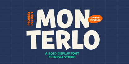 Monterlo Font Poster 1