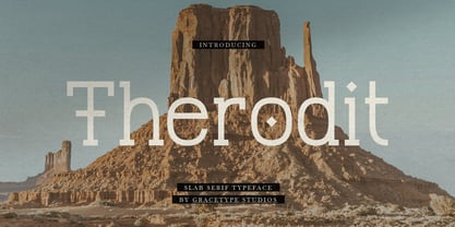 Therodit Font Poster 1