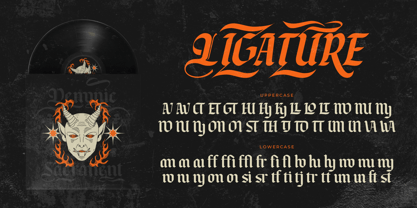 Beltino Font Poster 10