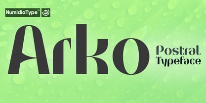 Arko Poster Font Poster 1