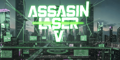 Neo Glitch Font Poster 10