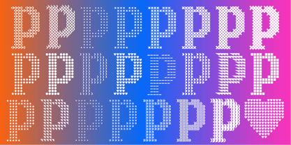 Pixel Serif Font Poster 7