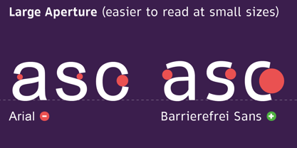 Accessibility Font Variable Font Poster 2