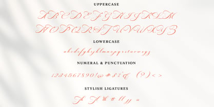 Gristha Script Font Poster 9