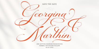 Gristha Script Font Poster 4