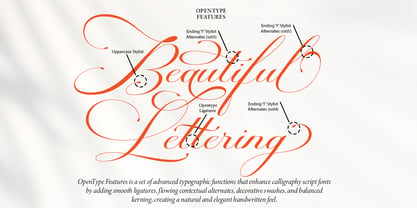 Gristha Script Font Poster 5