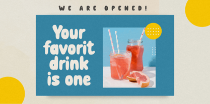 Flompy Font Poster 6