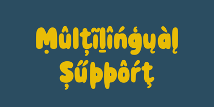 Flompy Font Poster 9