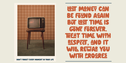 Flompy Font Poster 3