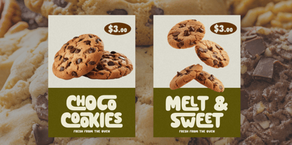 Flompy Font Poster 2