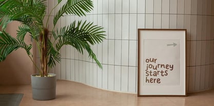 Daydream Journey Font Poster 10