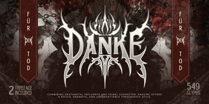 Daksine Font Poster 10