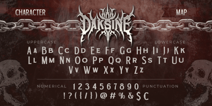 Daksine Font Poster 2