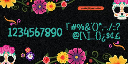Brinca Calaca Font Poster 4