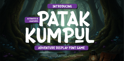 Patak Kumpul Font Poster 1