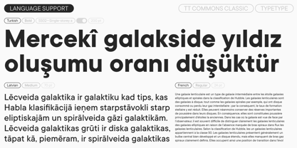 TT Commons Classic Font Poster 8