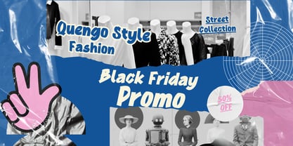 Quengo Font Poster 5