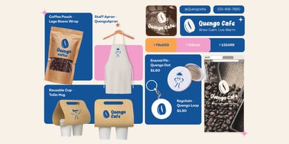 Quengo Font Poster 7