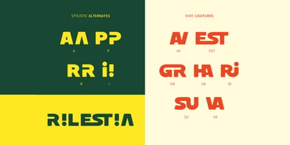 Rilestia Font Poster 3