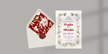 Pryella Modiste Font Poster 7