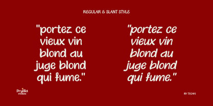 Pryella Modiste Font Poster 13