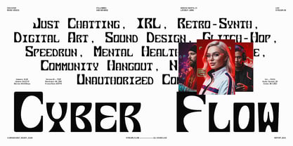 Nabsor Font Poster 3