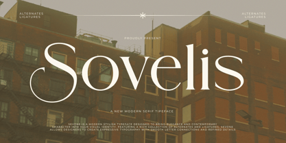 Sovelis Font Poster 1