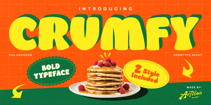 Crumfy Font Poster 1