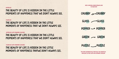 Almond Croissant Font Poster 10