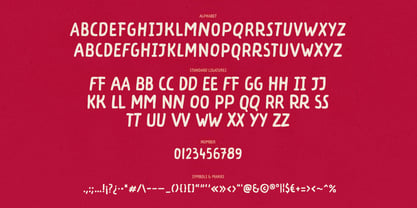Almond Croissant Font Poster 11