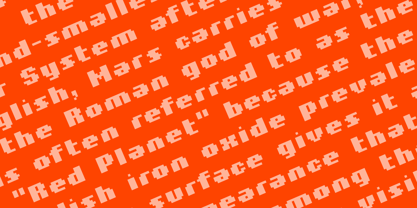 8 Bit Font Poster 6