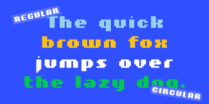 8 Bit Font Poster 12
