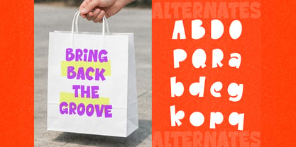 Monkey Dancing Font Poster 7