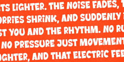 Monkey Dancing Font Poster 11