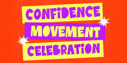 Monkey Dancing Font Poster 5
