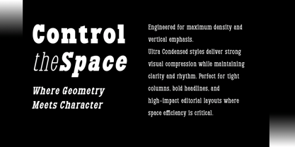 Aristone Slab Font Poster 5