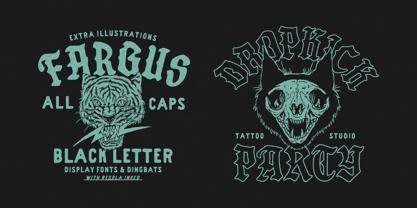 Fargus Font Poster 3