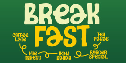 Ellak Font Poster 5