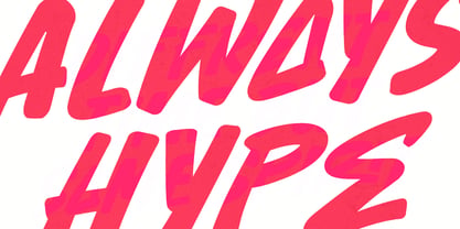 MC Gazev Trip Font Poster 4