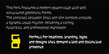 Blocode Font Poster 4
