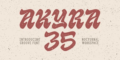 Akyra 35 Font Poster 1