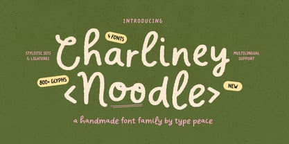 Charliney Font Poster 1