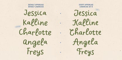 Charliney Font Poster 6